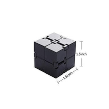 Load image into Gallery viewer, Infinity Cube Fidget Toy, Sensory Tool EDC Fidgeting Game for Kids and Adults, Cool Mini Gadget Best for Stress and Anxiety Relief and Kill Time, Unique Idea that is Light on the Fingers and Hands
