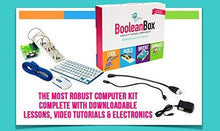 Load image into Gallery viewer, Boolean Box Build a Computer Science Kit for Kids | Includes Electronics, Coding, Animation and Lessons in Scratch, Minecraft, Python | Ages 8 and Up
