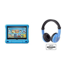 Load image into Gallery viewer, Fire HD 8 Kids Tablet 32GB Blue with Playtime (Ages 3-7) Bluetooth Headset
