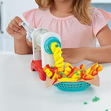 Load image into Gallery viewer, Play-Doh Kitchen Creations Spiral Fries Playset for Kids 3 Years and Up with Toy French Fry Maker, Drizzle, and 5 Modeling Compound Colors, Non-Toxic
