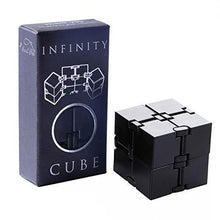 Load image into Gallery viewer, Infinity Cube Fidget Toy, Sensory Tool EDC Fidgeting Game for Kids and Adults, Cool Mini Gadget Best for Stress and Anxiety Relief and Kill Time, Unique Idea that is Light on the Fingers and Hands
