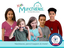 Load image into Gallery viewer, Munchables Chewable Sensory Pencil Toppers - Set of 10 Chewy Tubes
