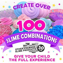 Load image into Gallery viewer, Original Stationery Unicorn Slime Kit Supplies Stuff for Girls Making Slime [Everything in One Box] Kids Can Make Unicorn, Glitter, Fluffy Cloud, Floam Putty, Pink
