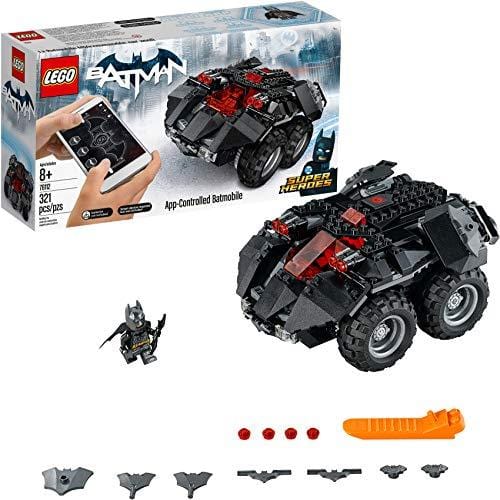 LEGO DC Super Heroes App-controlled Batmobile 76112 Remote Control (rc) Batman Car, Best-Seller Building Kit and Toy for Boys (321 Pieces) (Discontinued by Manufacturer)