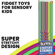 Load image into Gallery viewer, BunMo Fidget Toys for Adults - Stretchy String Sensory Play Toys - 6 Pack
