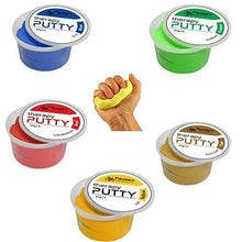 Load image into Gallery viewer, Playlearn Therapy Putty - 5 Strengths - Stress Putty for Kids and Adults - Extra Soft to Firm
