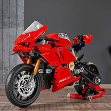 Load image into Gallery viewer, LEGO Technic Ducati Panigale V4 R 42107 Motorcycle Toy Building Kit, Build A Model Motorcycle, Featuring Gearbox and Suspension, New 2020 (646 Pieces),
