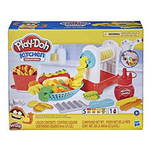 Load image into Gallery viewer, Play-Doh Kitchen Creations Spiral Fries Playset for Kids 3 Years and Up with Toy French Fry Maker, Drizzle, and 5 Modeling Compound Colors, Non-Toxic
