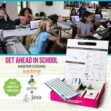 Load image into Gallery viewer, Boolean Box Build a Computer Science Kit for Kids | Includes Electronics, Coding, Animation and Lessons in Scratch, Minecraft, Python | Ages 8 and Up
