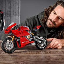 Load image into Gallery viewer, LEGO Technic Ducati Panigale V4 R 42107 Motorcycle Toy Building Kit, Build A Model Motorcycle, Featuring Gearbox and Suspension, New 2020 (646 Pieces),
