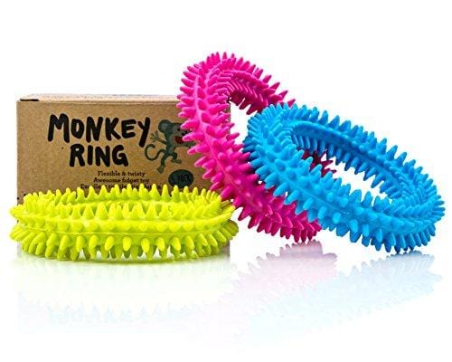 Spiky Sensory Ring / Bracelet Fidget Toy (Pack of 3) - BPA/Phthalate/Latex-Free - Fidgets Toys / Stress Rings for Children and Adults - by Impresa