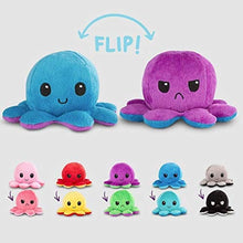 Load image into Gallery viewer, The Original Reversible Octopus Plushie_ Light Pink and Light Blue
