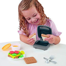 Load image into Gallery viewer, Play-Doh Kitchen Creations Cheesy Sandwich Play Food Set for Kids 3 Years and Up Elastix Compound and 6 Additional Colors
