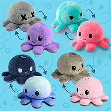 Load image into Gallery viewer, The Original Reversible Octopus Plushie_ Light Pink and Light Blue
