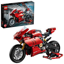 Load image into Gallery viewer, LEGO Technic Ducati Panigale V4 R 42107 Motorcycle Toy Building Kit, Build A Model Motorcycle, Featuring Gearbox and Suspension, New 2020 (646 Pieces),
