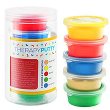 Load image into Gallery viewer, Playlearn Therapy Putty - 5 Strengths - Stress Putty for Kids and Adults - Extra Soft to Firm
