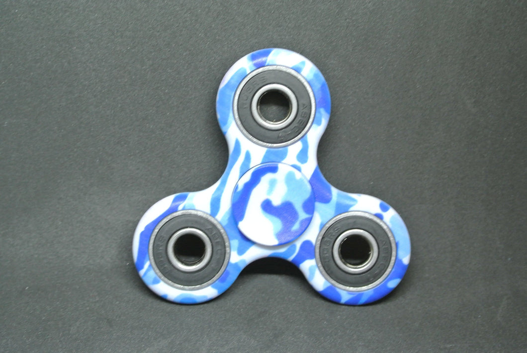 FitTec Pro Blue Camouflage Fidget Spinner