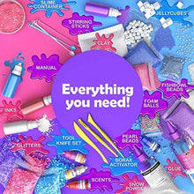 Load image into Gallery viewer, Original Stationery Unicorn Slime Kit Supplies Stuff for Girls Making Slime [Everything in One Box] Kids Can Make Unicorn, Glitter, Fluffy Cloud, Floam Putty, Pink
