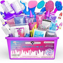 Load image into Gallery viewer, Original Stationery Unicorn Slime Kit Supplies Stuff for Girls Making Slime [Everything in One Box] Kids Can Make Unicorn, Glitter, Fluffy Cloud, Floam Putty, Pink
