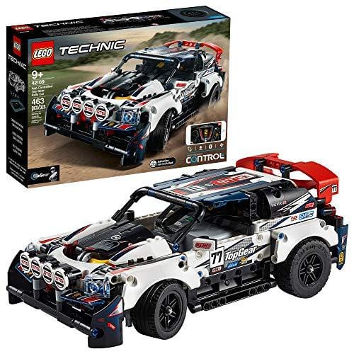 LEGO Technic App-Controlled Top Gear Rally Car 42109 Racing Toy Building Kit, New 2020 (463 Pieces)